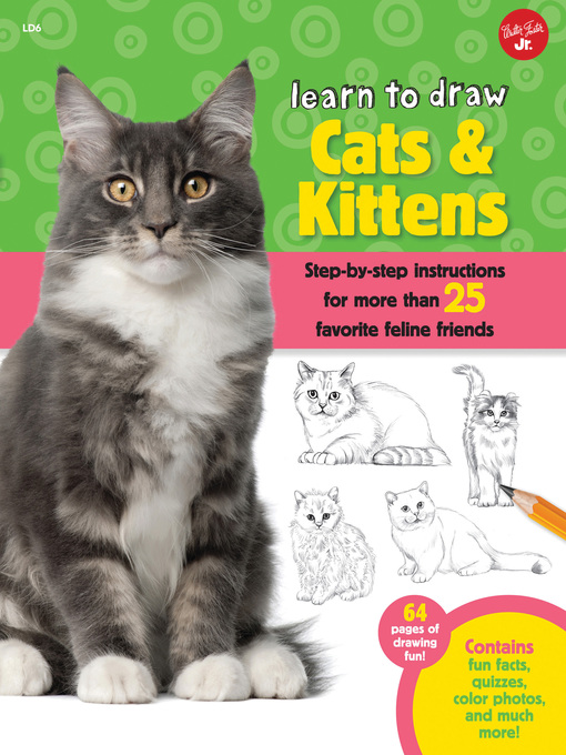Title details for Learn to Draw Cats & Kittens by Robbin Cuddy - Wait list